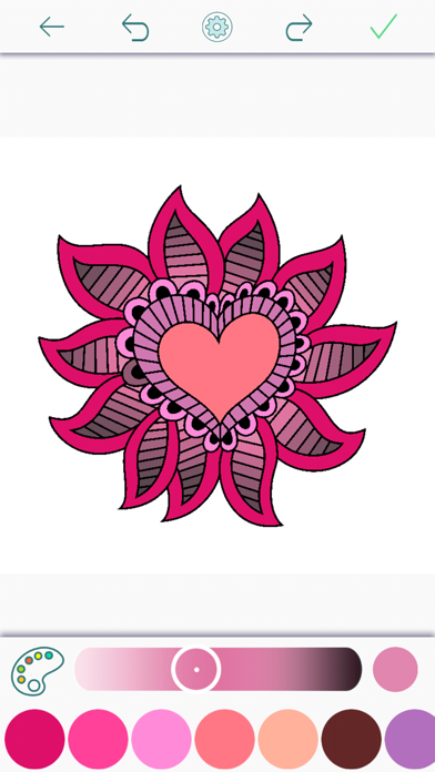 Color Therapy Coloring Pages Screenshot