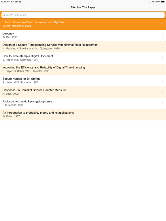 Screenshot #4 pour Bitcoin White Paper