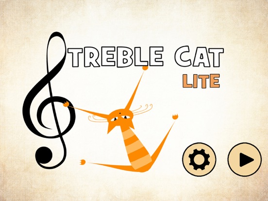 Treble Cat Lite iPad app afbeelding 1