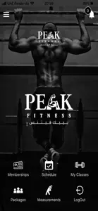 Peak Fitness UAE screenshot #1 for iPhone