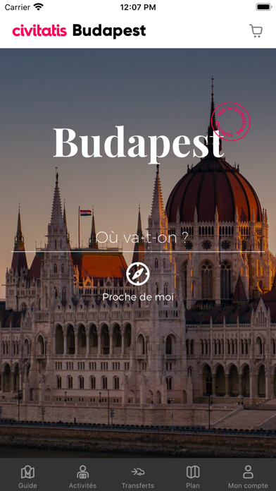 Screenshot #1 pour Guide de Budapest Civitatis