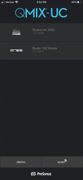 Game screenshot PreSonus QMix®-UC mod apk