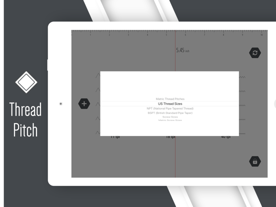 Screenshot #6 pour Thread Pitch Calculator