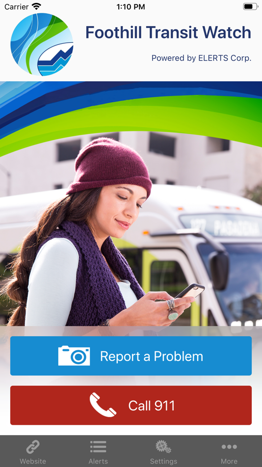 #1. Foothill Transit Watch (iOS) 由: ELERTS Corp