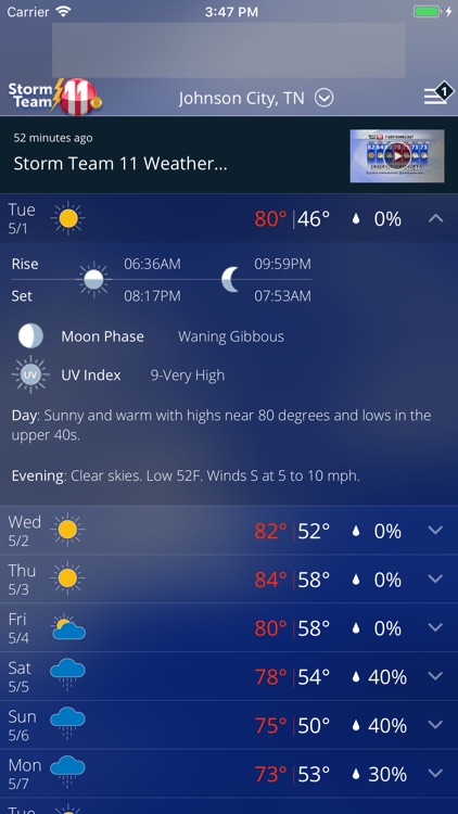 WJHL Weather App