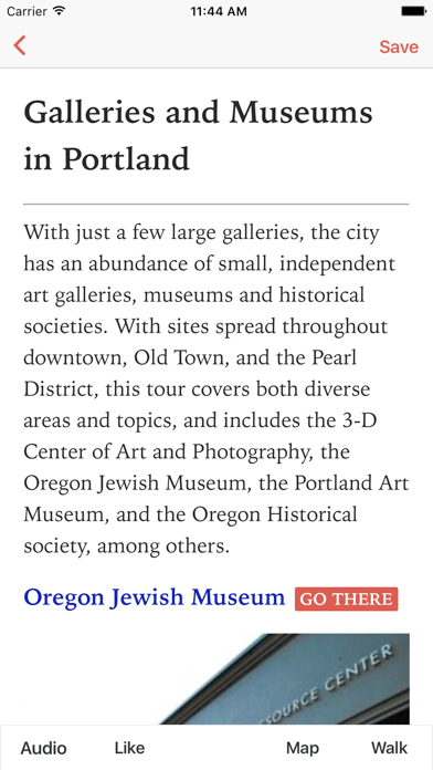 Screenshot #1 pour Galleries in Portland (L)