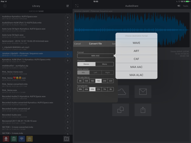 ‎AudioShare Screenshot