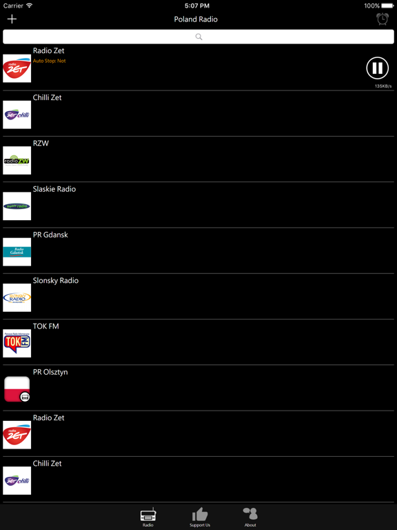 Polish Radio iPad screenshot 2 - Entertainment app