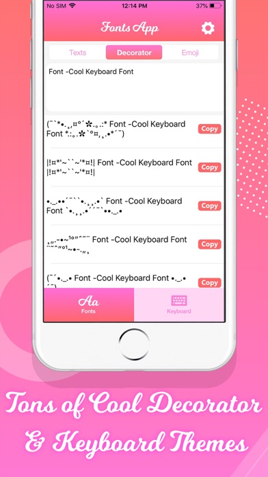 Fonts Keyboard By Rad Pony Apps Fun Apps For Free Pte Ltd Ios United States Searchman App Data Information - roblox fonts to copy