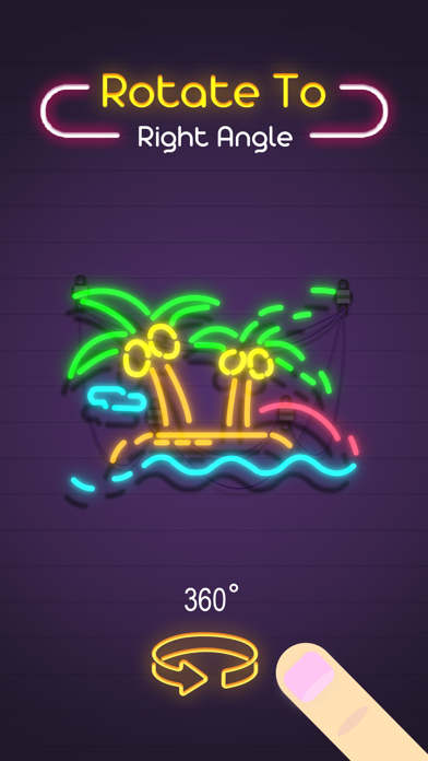 screenshot of Neon It! - 3D Magic Puzzle 1