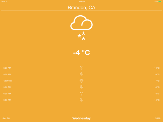 Screenshot #4 pour Simple Forecast