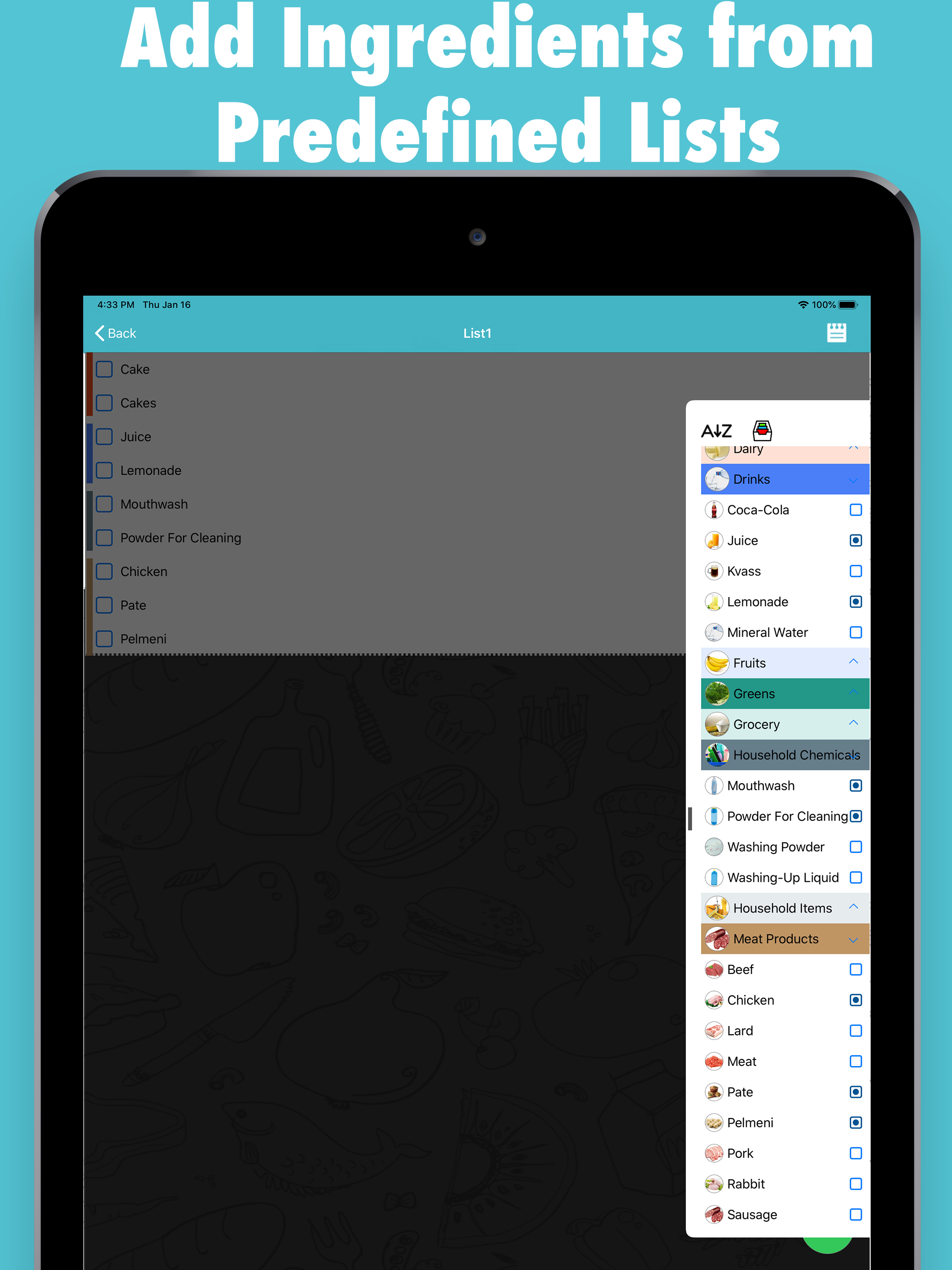 Grocery - Shopping List screenshot 11