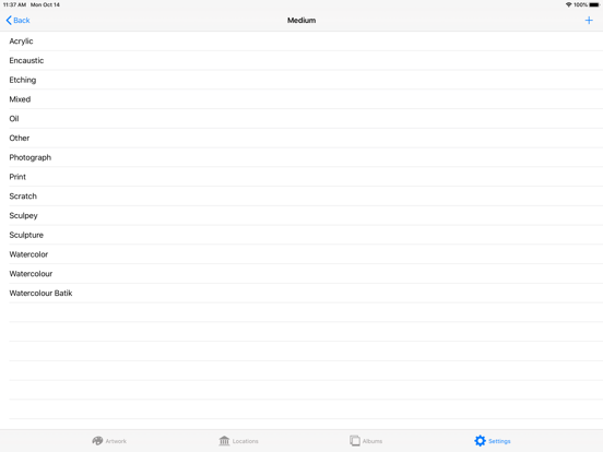 MyArt iPad screenshot 7 - Productivity app