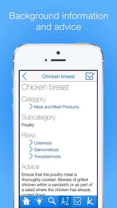 Pregnancy Food Guide PRO Screenshots