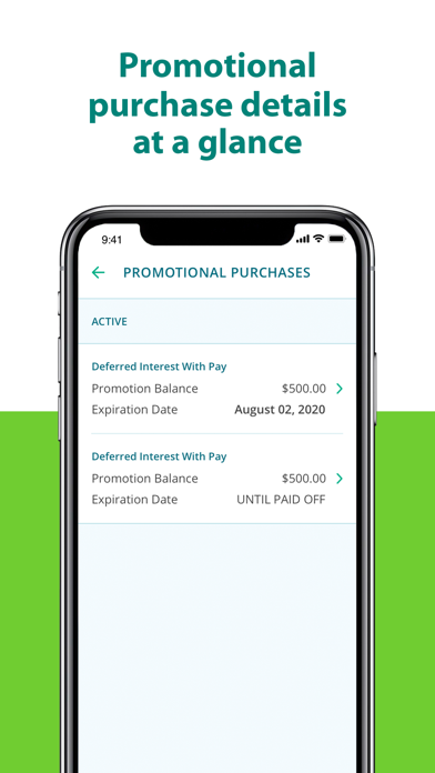 CareCredit Mobile Screenshot