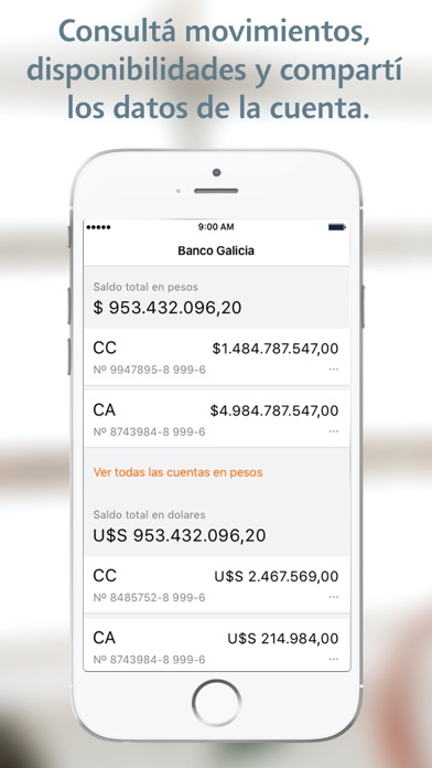 Galicia Office - Empresas Screenshot