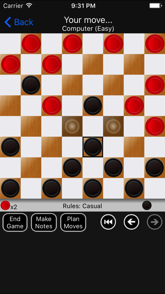 #2. Checkers By Post (iOS) 来自: Games By Post LLC