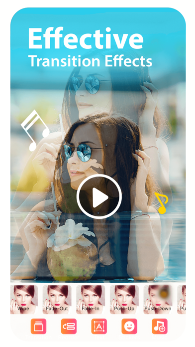 Slideshow-Make video via photo Screenshot