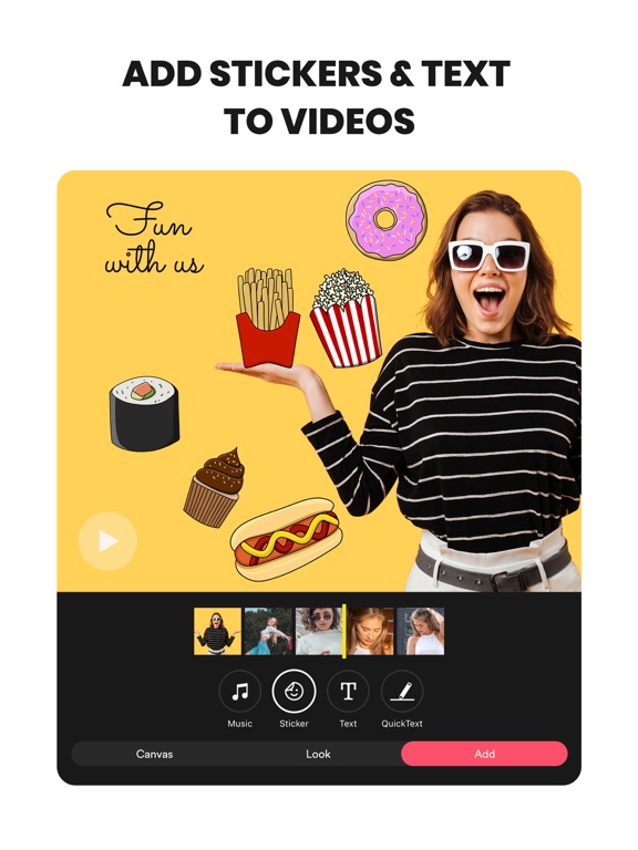 Muzishot - Pro Video Editing iPad screenshot 4 - Photo & Video app