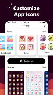 myicon changer – icon themer iphone screenshot 1