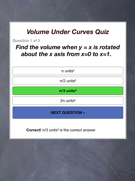 Screenshot #6 pour Area and Volume using Calculus