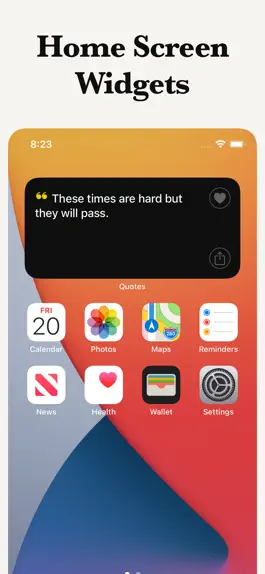 Game screenshot Beautiful Quotes Widget apk