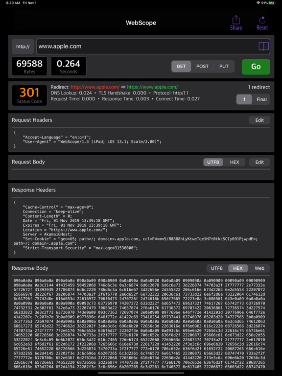 Screenshot #4 pour WebScope