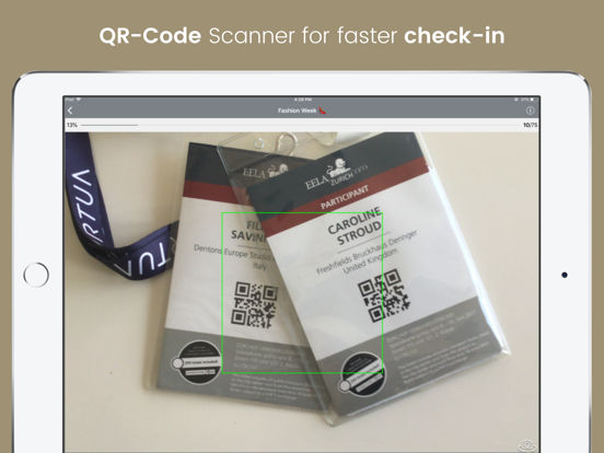 Eventor.app | Guest List iPad screenshot 6 - Business app