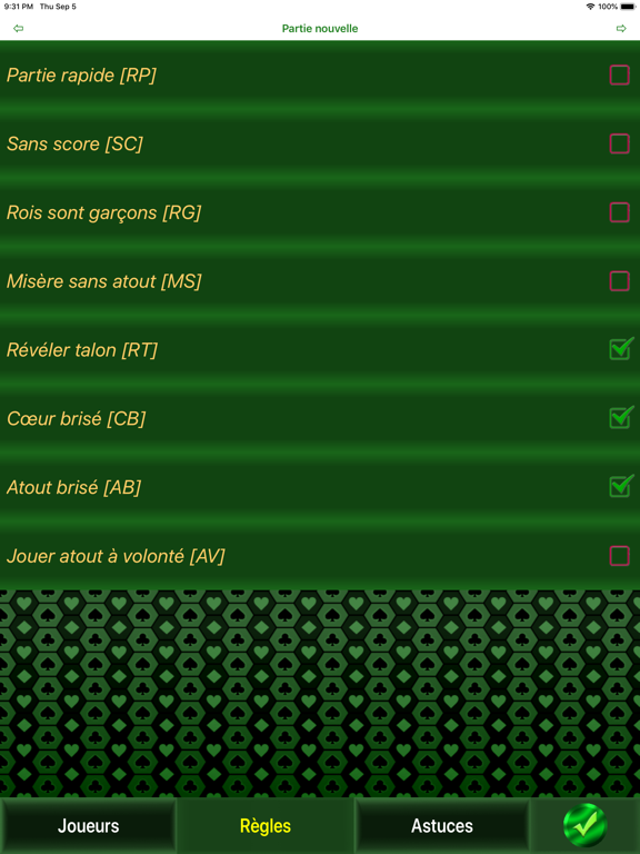 Screenshot #5 pour King Solo  (Préférence-style)