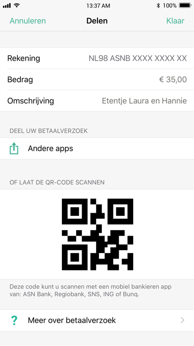ASN Bank Zakelijk Screenshot