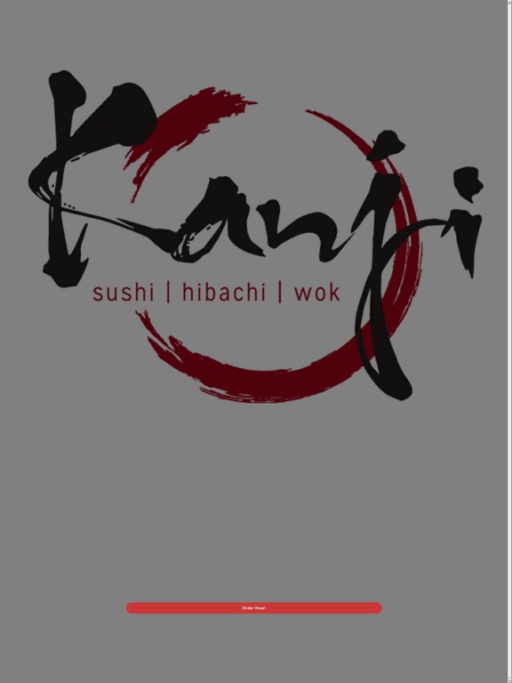 Kanji Sushi Hibachi iPad screenshot 1 - Lifestyle app