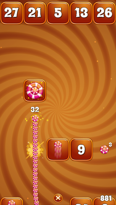 Screenshot #3 pour Candy Caterpillar