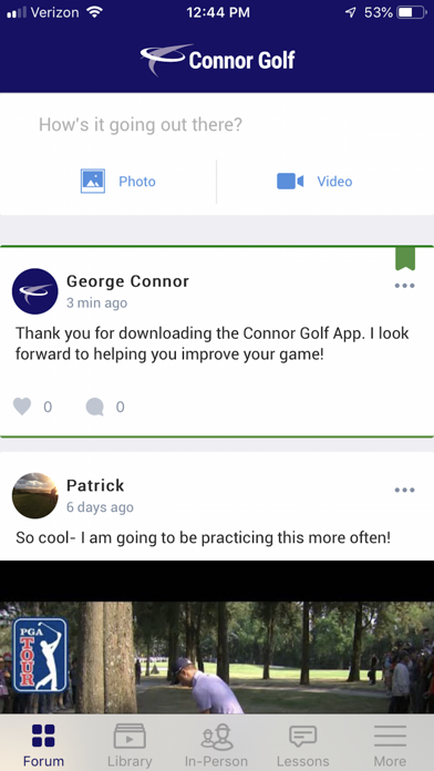 Connor Golf Screenshot