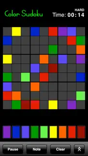 color sudoku iphone screenshot 1