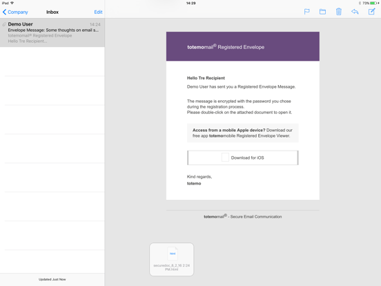 Screenshot #4 pour totemomobile TRE Viewer