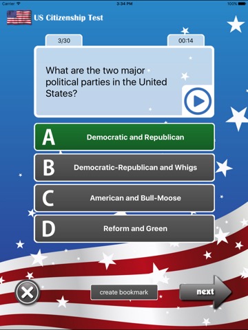 US Citizenship Test Study Appのおすすめ画像2