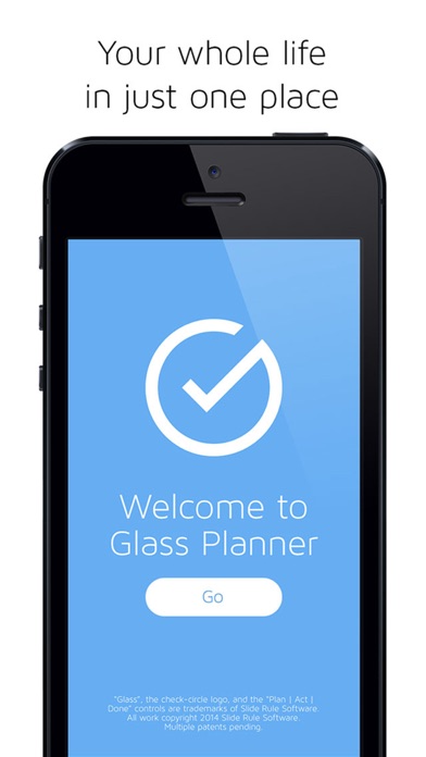 Screenshot #1 for Glass Planner