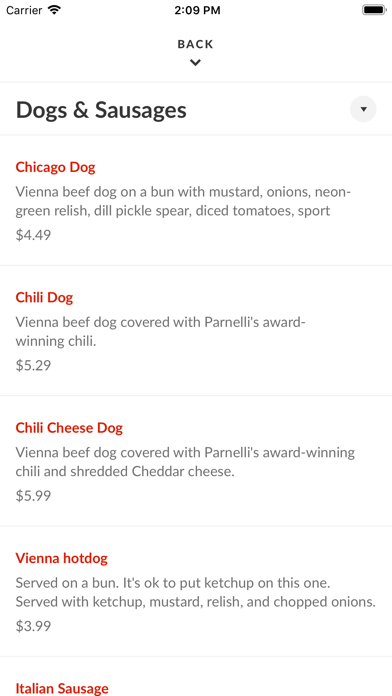 Parnelli's Chicago Eatery screenshot 3