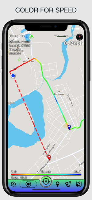 ‎Offline Maps: GPS Tracker GPX Screenshot