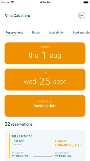Vertical Booking screenshot 2
