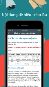 Rèn luyện ngữ pháp Tiếng Anh screenshot #5 for iPhone