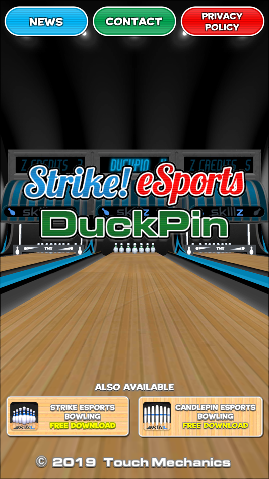 #1. Strike! eSports DuckPin (iOS) Podle: Touch Mechanics