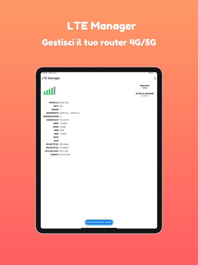 LTE Manager on the App Store