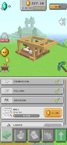 Game screenshot House Craft 3D - построить дом hack