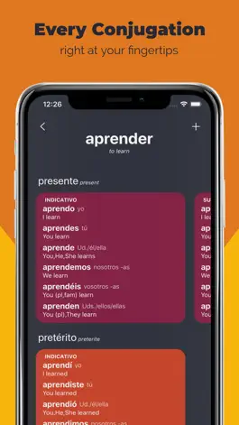 Game screenshot ConjuVerb - Spanish Verbs! apk