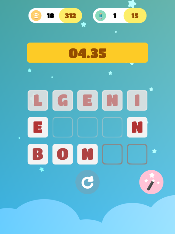 Screenshot #6 pour 10 Secondes: Puzzles de Mots