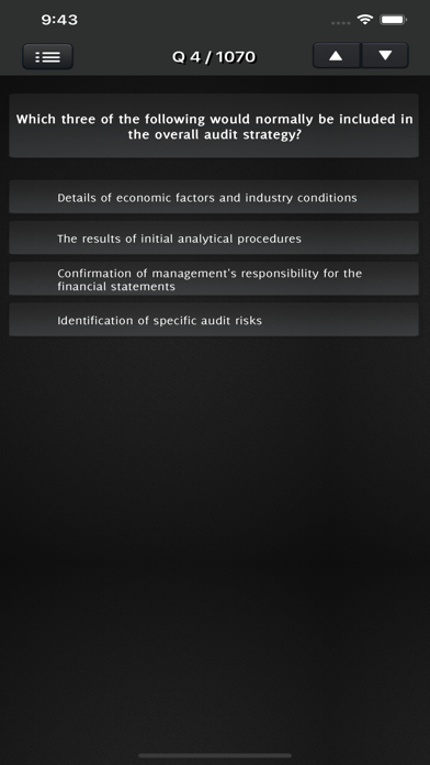 Screenshot #3 pour CFAB Practice Exams