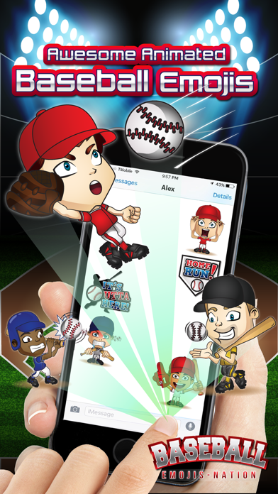 野球のイモジス国家 - Baseball Emojisのおすすめ画像2