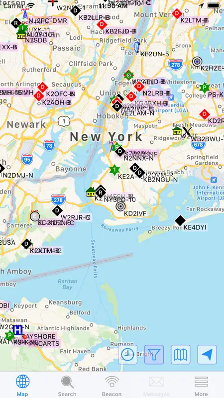 aprs.fi screenshot 1 of 7