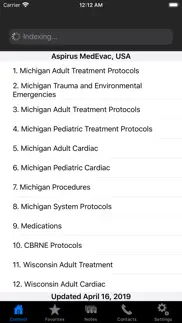 aspirus medevac ems protocols iphone screenshot 2